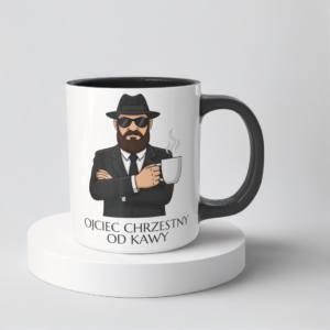 Świąteczny Kubek na Święta - Ojciec chrzestny od kawy